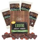's Classic Exotic Jerky Variety Sampler Pack - Jerky Variety Pack with 4 Type...