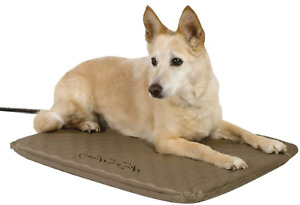 Heated Pet Bed Warmer Dog Cat Electric Heating Pad Medium Lectro Soft Outdoor