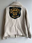 Vintage 1920 Eddie Bauer Cable Knit Cardigan Sweater Back Sport Shop Seattle XL