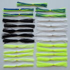 25 D-J Lures Custom Silicone Spinnerbait Skirts-(#1 Assortment)-Bass Fishing-NEW