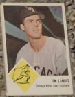 1963 Fleer Baseball Jim Landis  Chicago White Sox