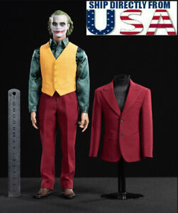 1/6 DC Joker 2019 Arthur Costume Suit Set For DX01 DX11 Hot Toys DB002 IN STOCK