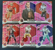 2021 Mosaic Football CAMO PINK PRIZMS with Rookies You Pick the Card
