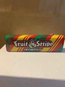 vintage fruit stripe gum ( 1 Pack 5 Pieces)