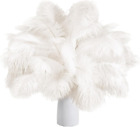 10-12 Inches White Ostrich Feather,Large Natural Ostrich,Plumas Para Decoracione
