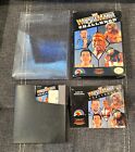 WWF WrestleMania Challenge Nintendo NES Complete In Box w Manual! Fast Shipping!
