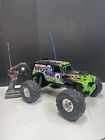 Vintage Traxxas Grave Digger Monster Jam RC Truck Stampede With Remote Tested!