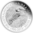 2015 1 oz Australian Silver Kookaburra Goat Privy Coin