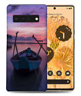 CASE COVER FOR GOOGLE PIXEL|SMALL DINGHY BOAT BY SUNSET