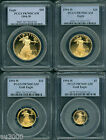 New Listing1994-W ( 1994 ) 4-COINS GOLD EAGLE SET $50 $25 $10 $5 PCGS PR70 PROOF PF70 PR-70
