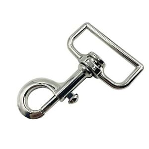 Pack 5 Heavy Duty Swivel Clasp Hook,Bolt Snap Hook 360 Degree Curved Dog Coll...
