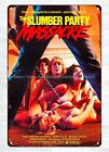 rustic wall The Slumber Party Massacre 1982 horror Movie Poster metal tin sign