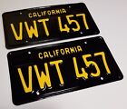 California License Plates RESTORATION SERVICE 1963 1964 1965 1966 1967 1968 1969