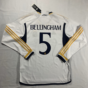 New ListingJude Bellingham Real Madrid Home Jersey Long Sleeve 23/2024 - Mens Size Large
