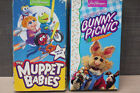 Lot of 2 VHS Movies - Jim Henson - Muppet Babies & The Tale of the Bunny Picnic