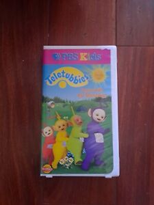 Teletubbies Dance with the Teletubbies VHS 1998 PBS Kids Movement Play Classic