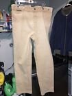 Wah Maker Button Fly Brown Duck Canvas Pants Made In Yuma USA - Size 40x34