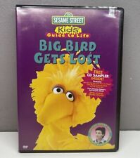 Sesame Street Kids Guide to Life Big Bird Gets Lost DVD 2003 Complete CD Sampler