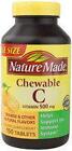 Nature Made Chewable Vitamin C 1000mg Orange Flavor, 90 Tablets Exp 08/2025
