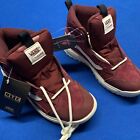 Vans Ultra range Shoes Size 5.5 insulated Water Resistant Maroon And White