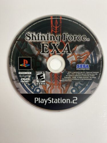 Shining Force EXA (Sony PlayStation 2, Ps2) Disc Only - Tested & Working