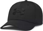 Under Armour Men's UA Blitzing 4.0 Stretch Fit Cap Flex Hat All Black Size M/L