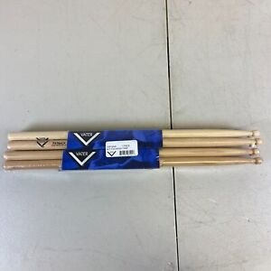 Vater American Hickory Drum Sticks Wood Oval-Shaped Tip 16 inches