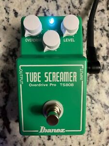 Ibanez Overdrive Pedal Effect TS808 Tube Screamer With Alchemy Audio Mod