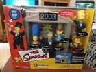 The Simpsons New Years Eve Environment Set With family Figures Playmates In 2003