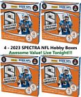 New England Patriots Break #647 x4 2023 SPECTRA NFL HOBBY BOX 1/2 Case