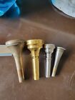 4 MOUTHPIECES, King M31, Denis Wick 6BS, CONN 1 1/4 C, Holton MDC