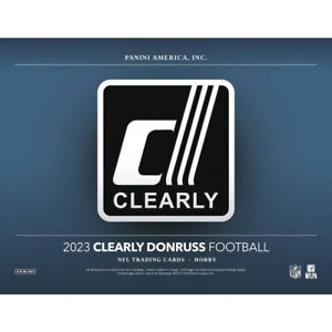 New Listing2023 Panini Clearly Donruss NFL Football Hobby Box -Pre Sell 5/8