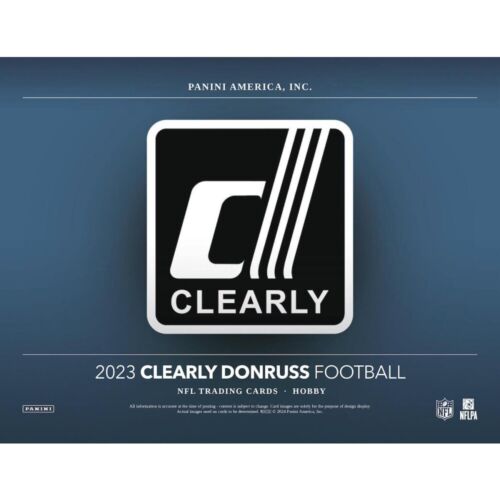 2023 Panini Clearly Donruss NFL Football Hobby Box -Pre Sell 5/8