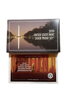 2020-S US Mint SILVER Proof Set - OGP & COA - 11 Coins WITH W NICKEL