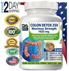 Natural Colon Detox Cleanse Rapid Weight Loss Toxin Bloating Supplement 100 caps