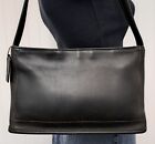 COACH BLEECKER Black Leather Hobo Bag Handbag Shoulder Purse 9309 USA