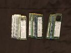 New ListingHUGE LOT OF 30 - 128GB M.2 2280 SATA SSD Solid State Drives ALL wiped and tested