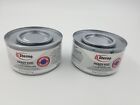 2 Sterno Canned Heat Chafing Fuel Brand New 6.8 oz. 2  1/4 Hour Burn Time