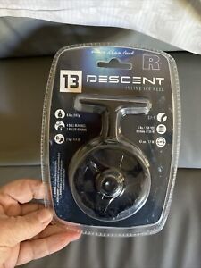 13 FISHING - Descent - Inline Ice Fishing Reels Right Hand Retrieve