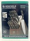 Henckels Definition 20-Piece Self-Sharpening Knife Block Set