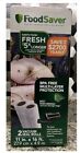 BRAND NEW FoodSaver 2 Vacuum Seal Rolls (11in x 16ft) BPA free multi-layer saver