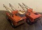 Lot Of 2 Vintage Mighty Tonka Wrecker AA Tow Truck Double Boom Parts & Repair