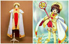 Anime Card Captor Sakura KINOMOTO SAKURA Cosplay costume #