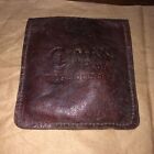 VINTAGE Climax Plug Chewing Tobacco Leather Pouch With Snap Flap