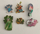 Lot of 6 Assorted Disney Pins EXC