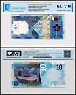 Qatar 10 Riyals, 2022, P-34a.2, UNC, Authenticated Banknote