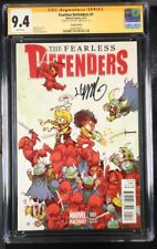 The Fearless Defenders #1 signed Skottie Young Variant CGC 9.4