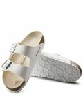 NEW Birkenstock Arizona Unisex Sandals Slides Shoes Birko-Flor - White - Narrow