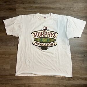 Vintage 90s Murphys Irish Stout College House Tshirt size XL