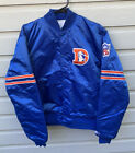 New ListingVintage 1980s 90s Denver Broncos Pro Line STARTER Satin Bomber Jacket Large USA